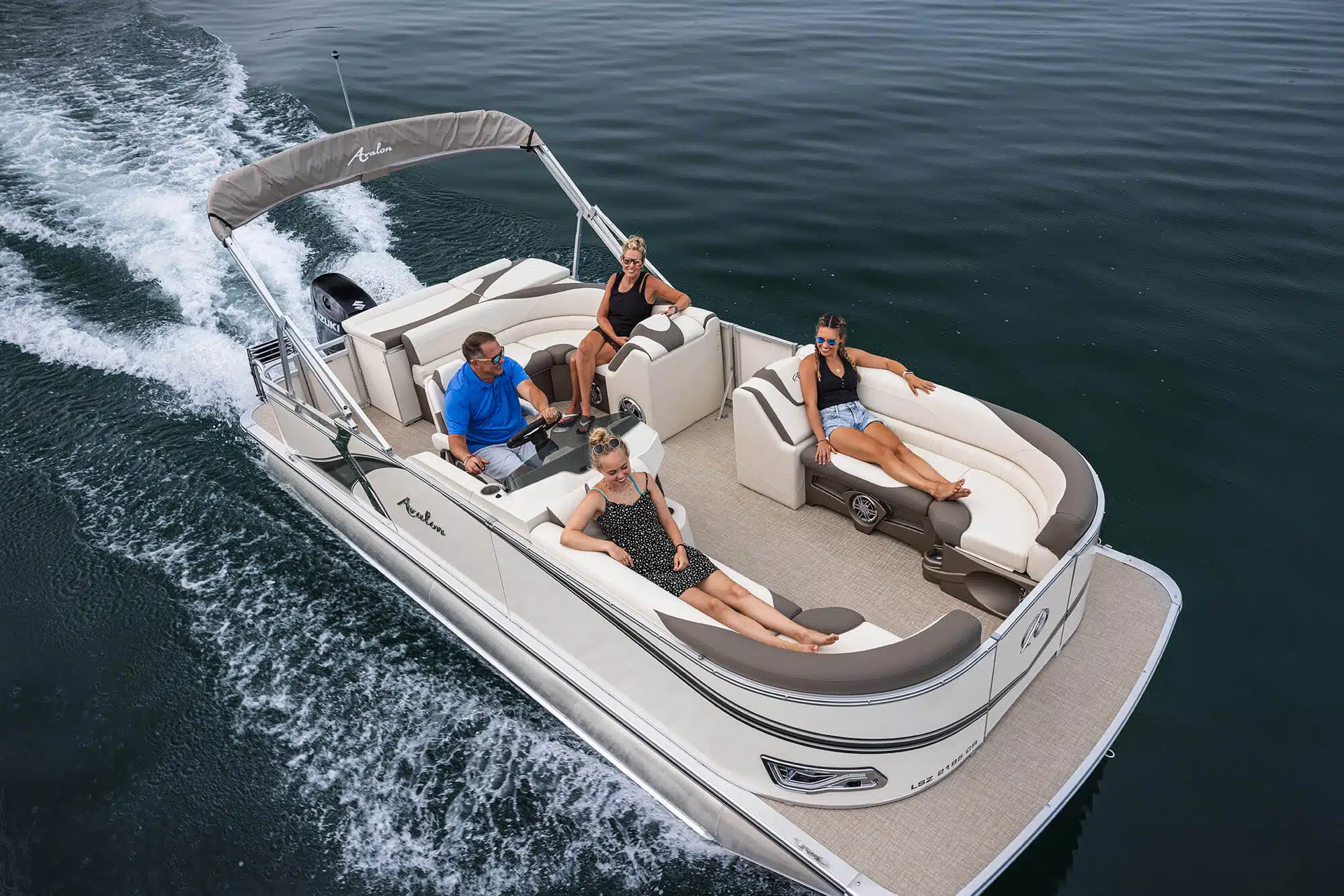 Most Popular Pontoon Models - Avalon Pontoon Boats