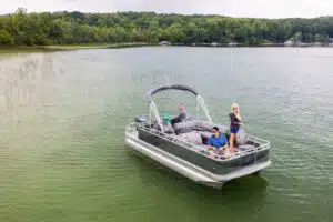 Pontoon Boats with Twin Engines