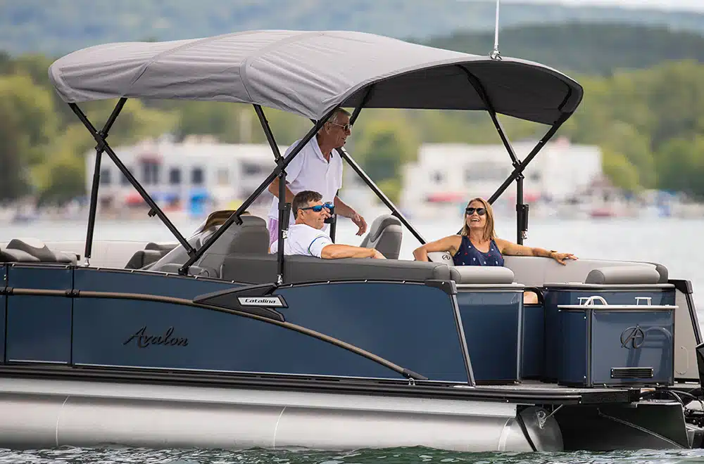 Pontoon Boat Accessories & Options Avalon Pontoon Boats