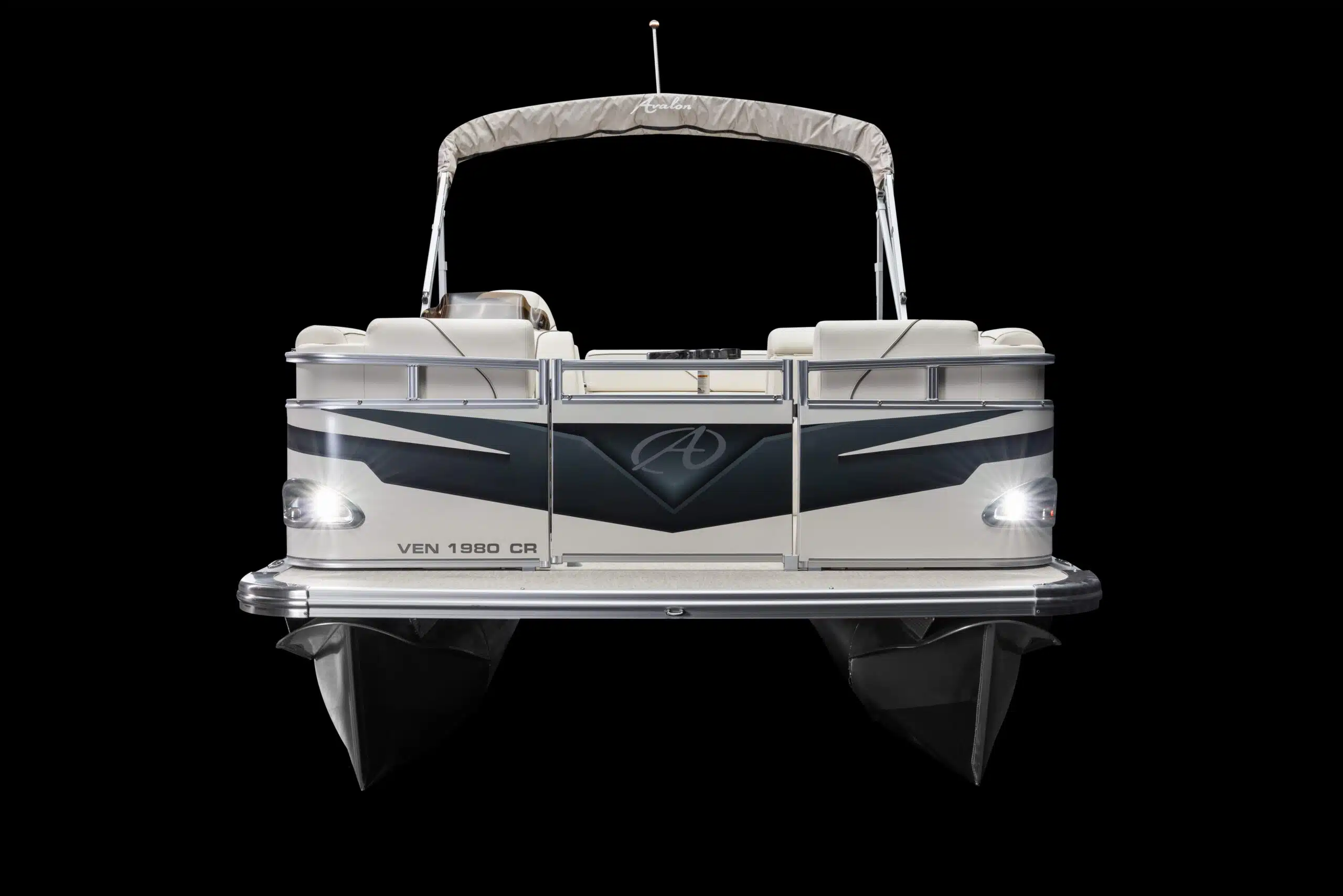 Venture Pontoon Boats: Compact Fishing Boats - Avalon Pontoon Boats