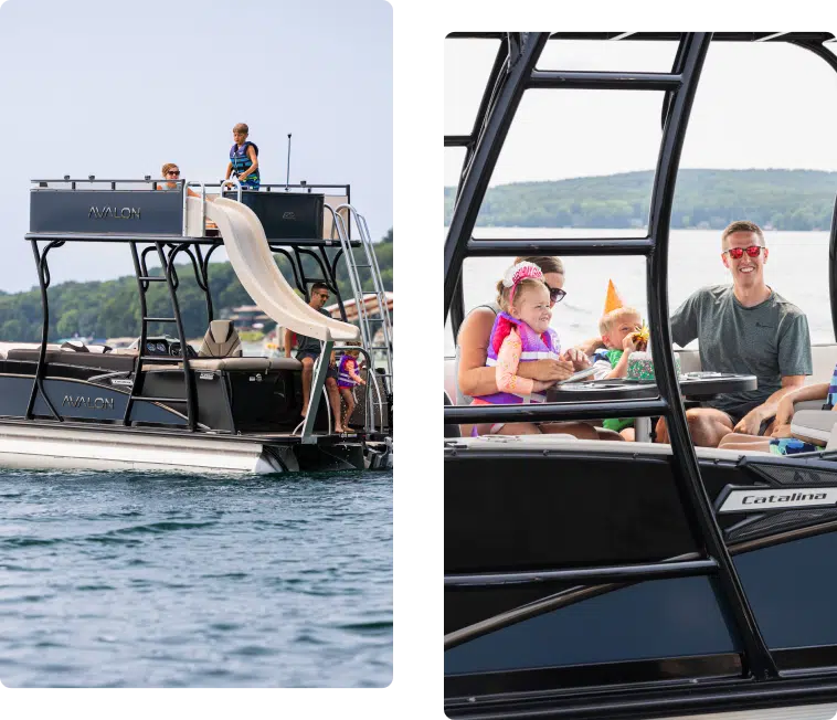 Are There Any Safety Measures In Place For Using A Double Decker Pontoon Boat?